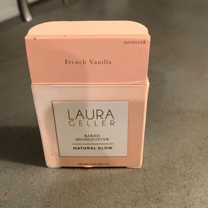 Laura Geller Baked Natural Glow Highlighter French Vanilla preowned used once